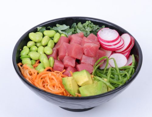 High protein tuna bowl